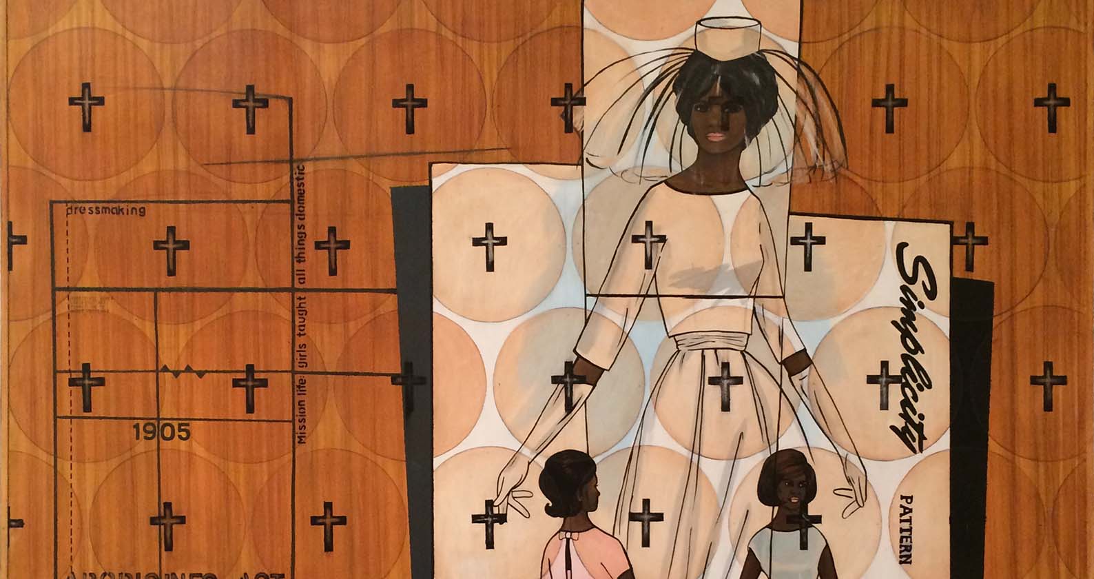 Image for John Curtin Gallery presents Mia Kurrum Maun (Far from Home) by Sandra Hill