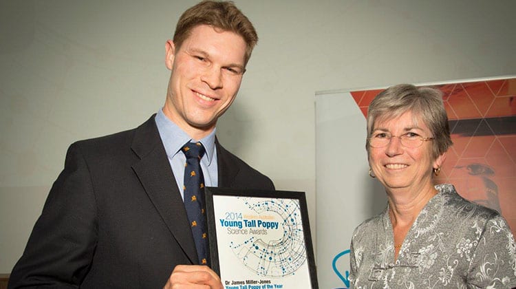 Image for Curtin scientist wins 2014 WA Tall Poppy Award