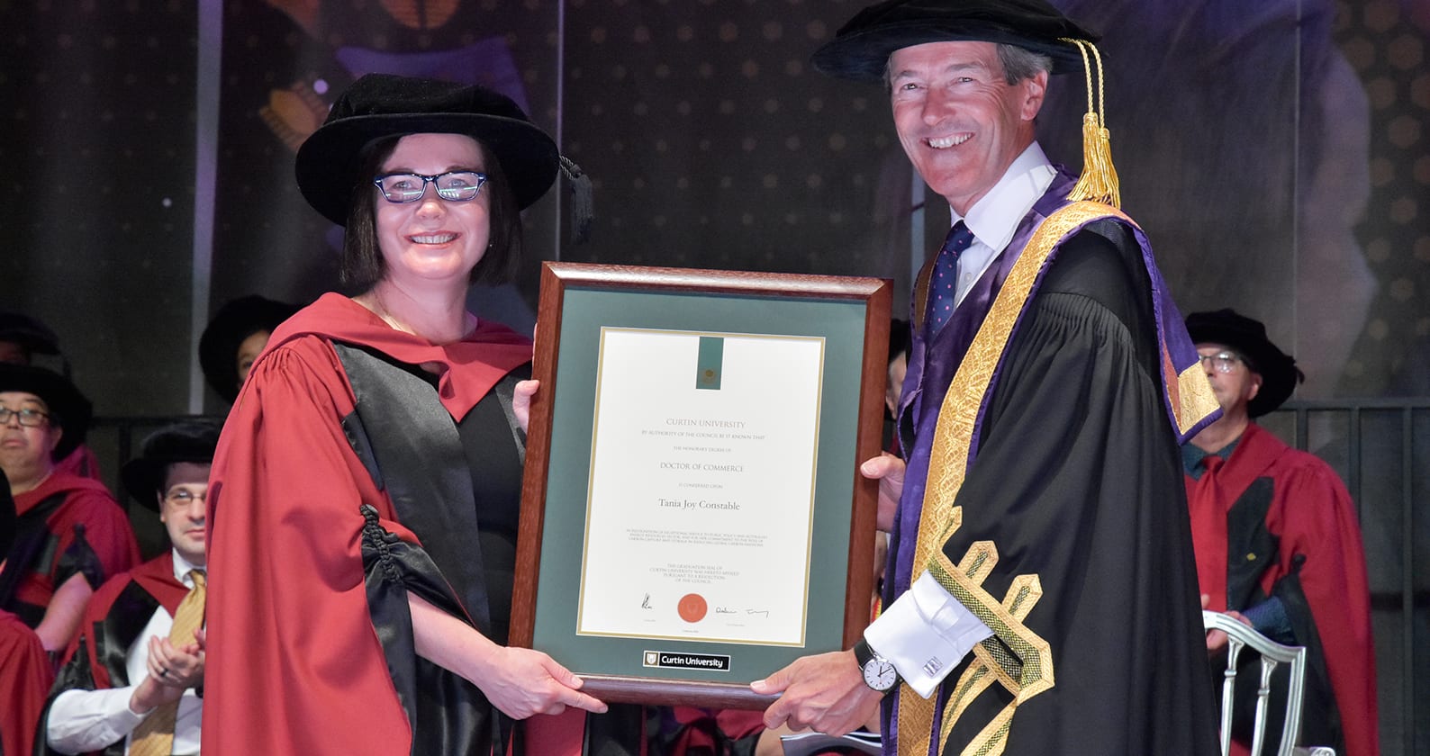 Image for Australian resources leader awarded Curtin Honorary Doctorate