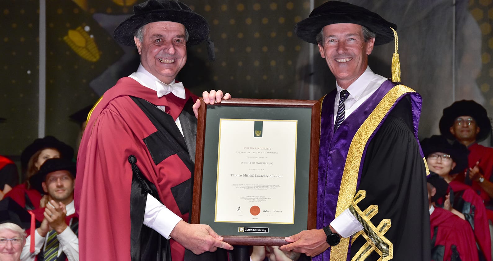 Image for Academy Award winning motion capture pioneer awarded Curtin Honorary Doctorate