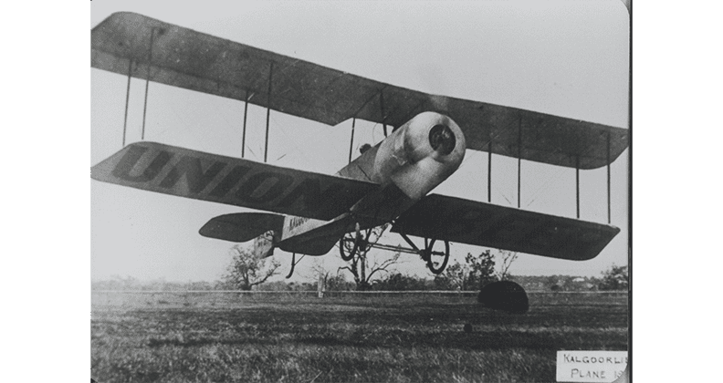 Image for WA’s first aeroplane