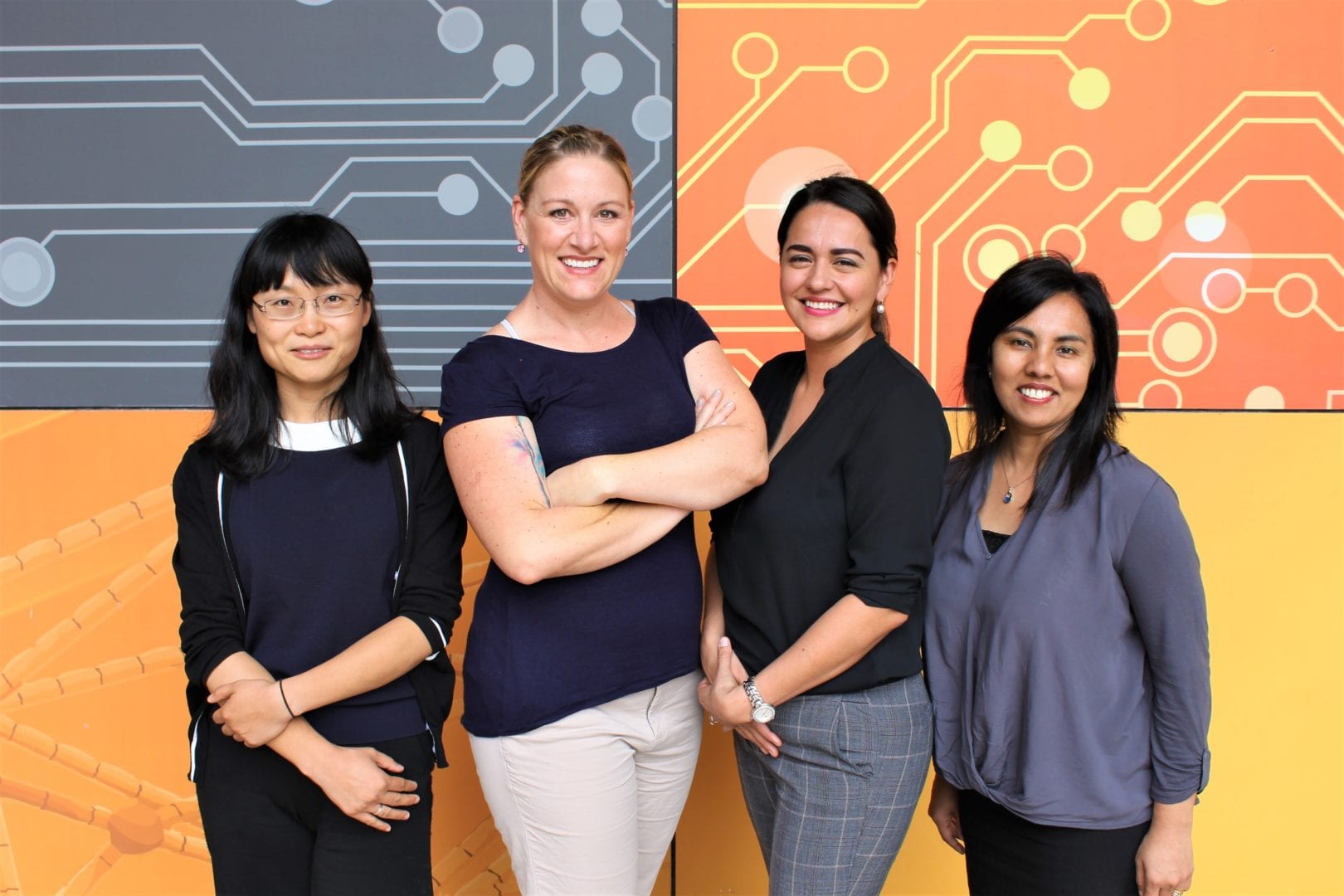 Four female researchers from Curtin