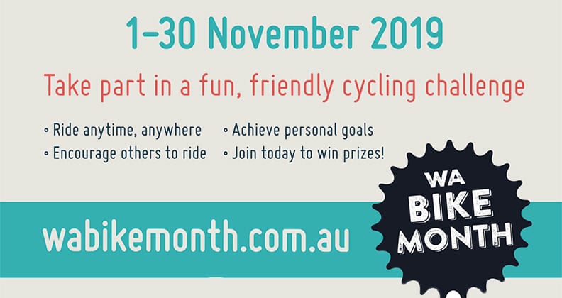 Image for Win prizes and improve your health with Curtin’s WA Bike Month Challenge!