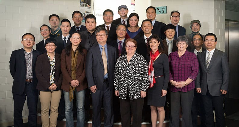 Image for Chinese academics complete development program at Curtin