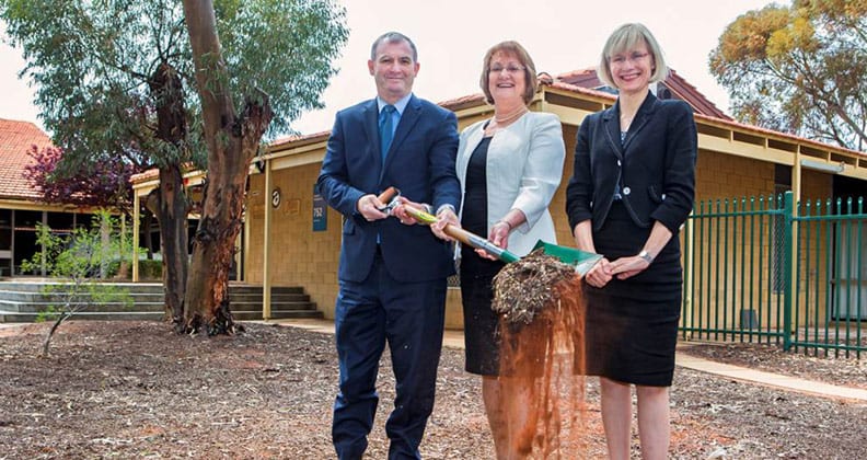 Image for Sod turning signals start of $30 million Agricola College redevelopment