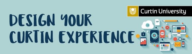 Image for Apply now for the Design Your Curtin Experience program
