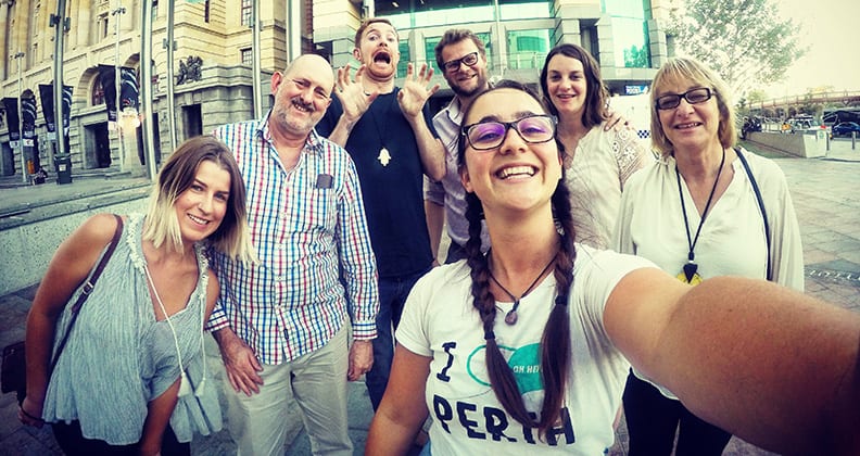 Image for Young alumni stories: Oh hey there, Perth!