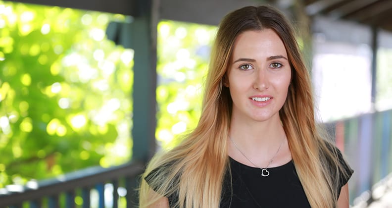 Image for Young alumni stories: Design alumna brings Aussie wool to the runway