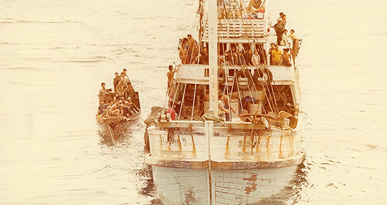 Image for Carina Hoang: a personal refugee story