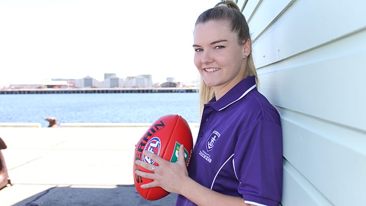 Image for Kicking goals for historic AFL Women’s