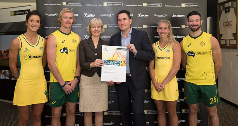 Image for Hockey hits goal with Curtin in new partnership