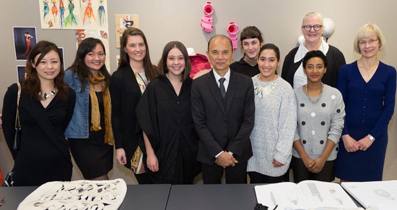 Image for Curtin Fashion students meet icon Jimmy Choo