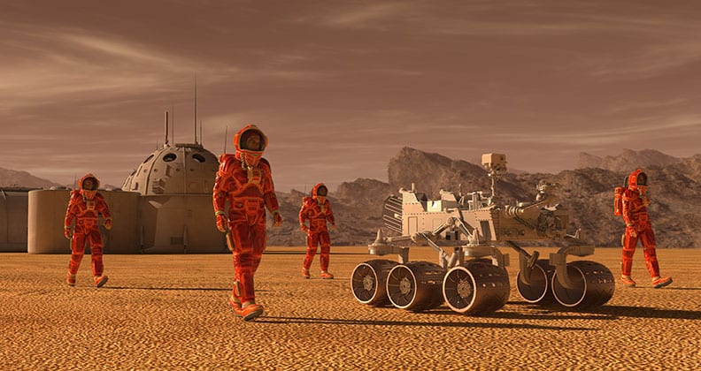 Image for Curtin students design life on Mars in new global challenge