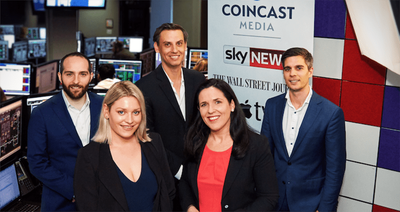 Image for Broadcasting blockchain: Curtin grad co-hosts Coincast