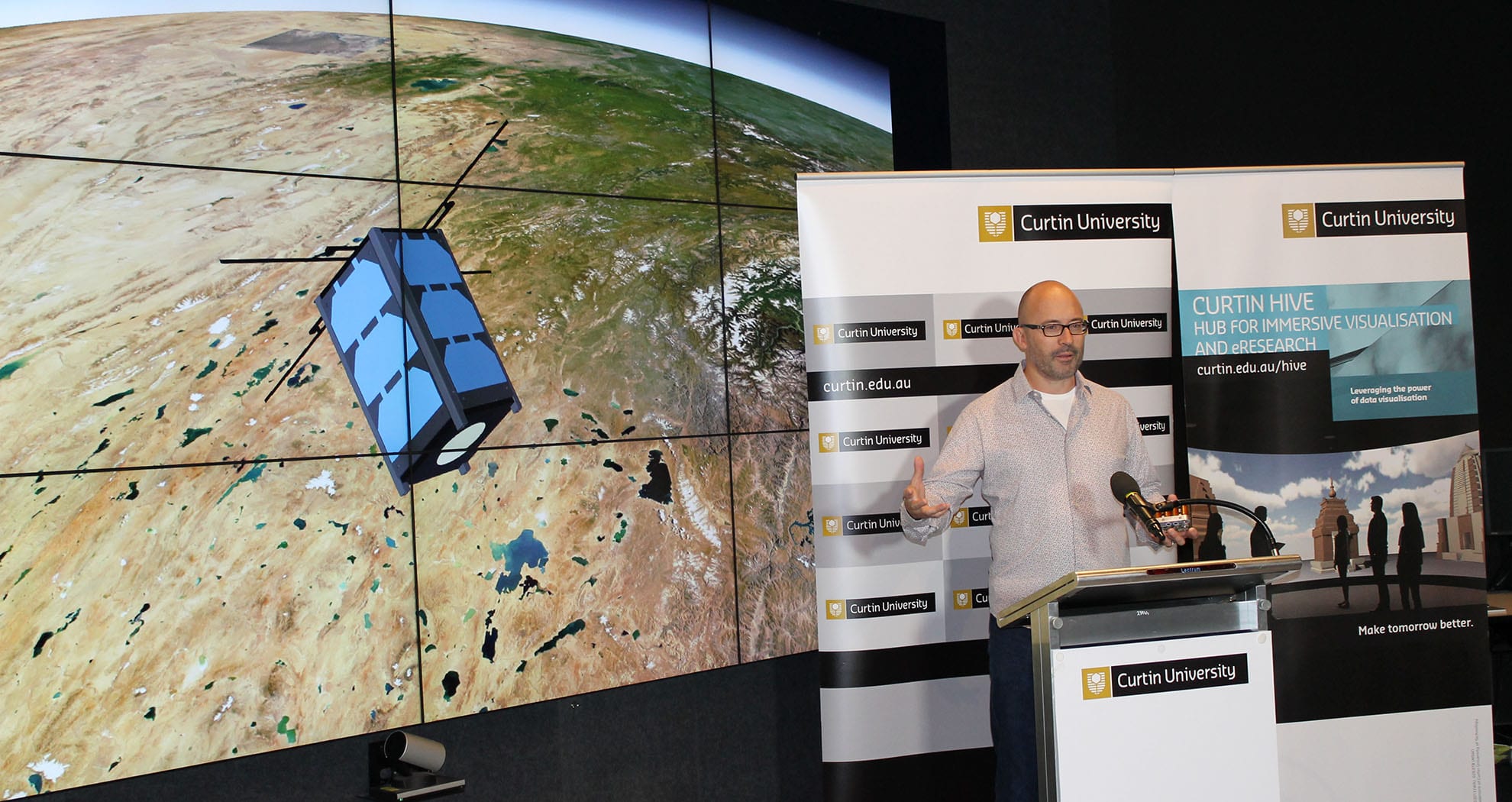 Image for Curtin to test ‘mini’ satellite in orbit with European Space Agency