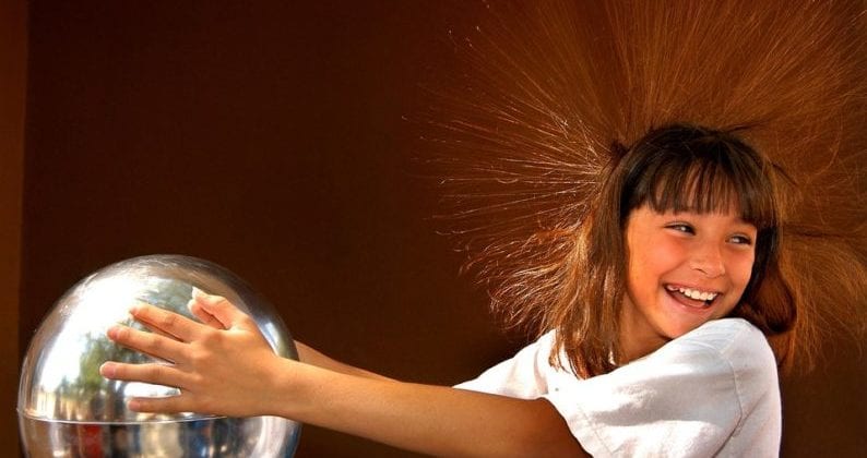 Curtin research reveals the mysterious cause of static electricity