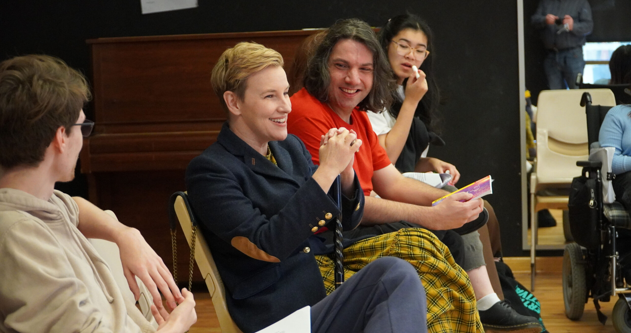Image for Hollywood mentor helps Curtin students put disability on centre stage