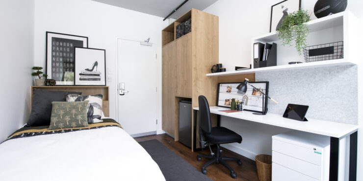 Apartment room artist impression