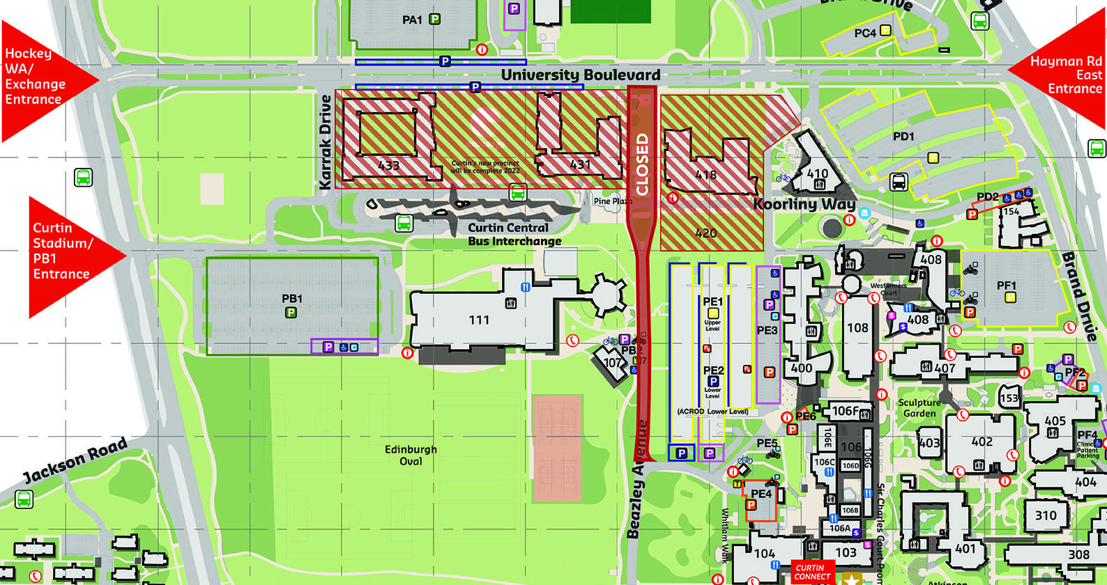 Image for Closure at the north end of Beazley Avenue from May to August