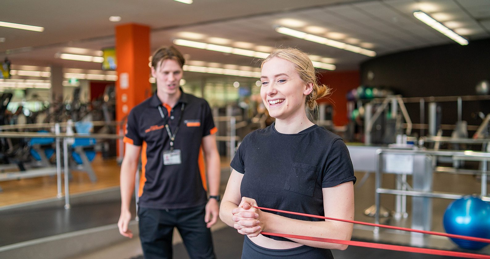 Save $100 for a 12-month gym membership during O-Week!