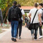 How did students prepare for their first day of university?