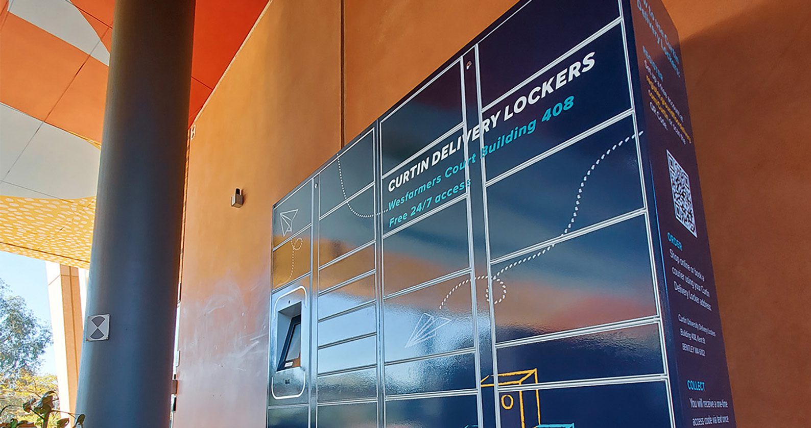 Image for Relocation of Curtin Delivery Lockers