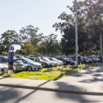 A carpark on the Curtin Perth campus.