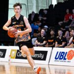Curtin Carnabys player on the basketball court.