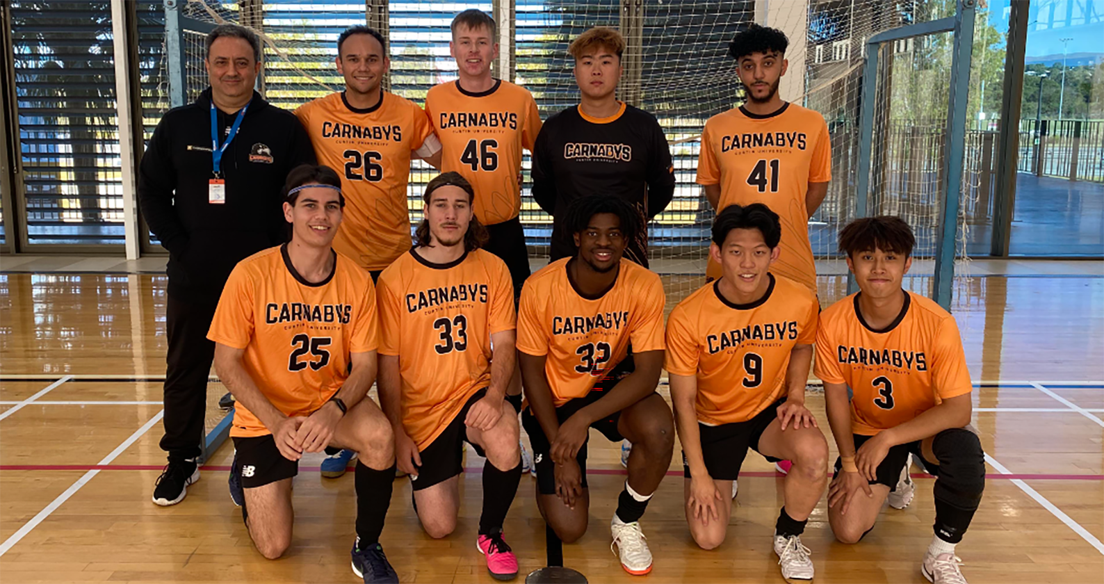 Carnabys futsal team photo