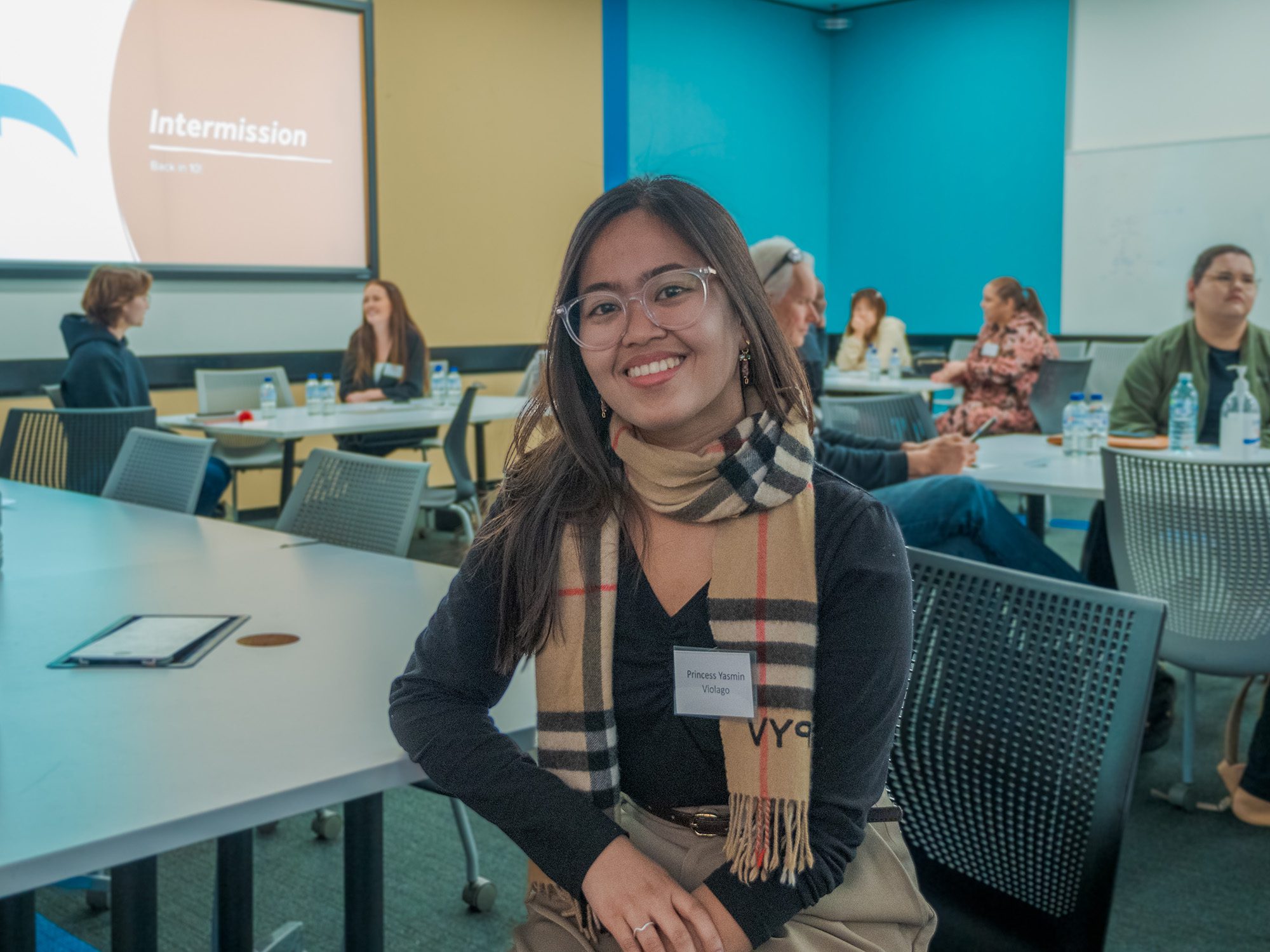 Curtin student and mentee Yasmin