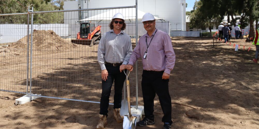 Construction begins on world-first natural gas research facility