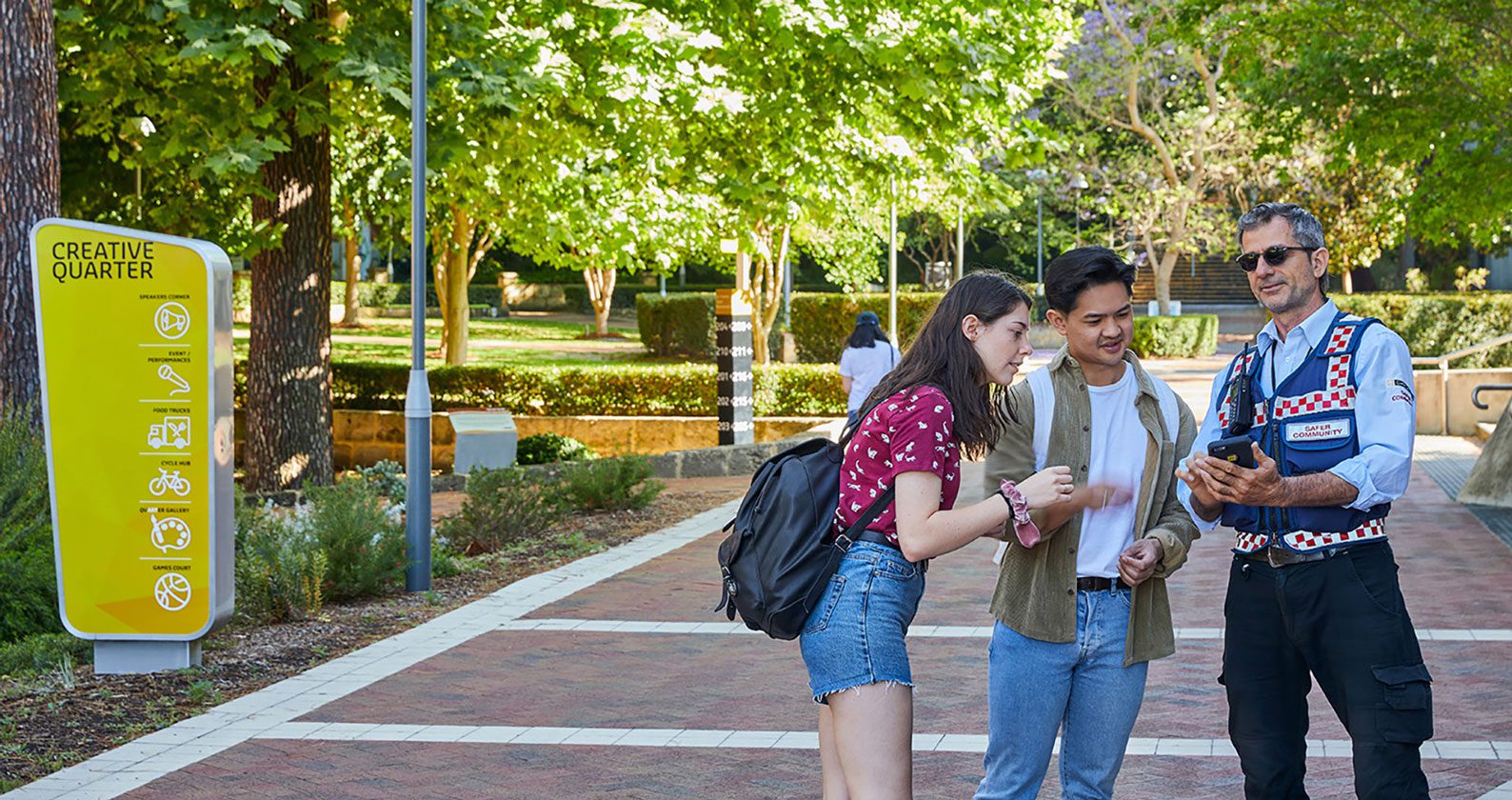 Image for Stay safe on campus this semester break with the Safer Community team