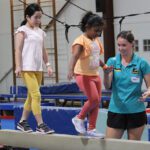 Children participating in the Carnaby Kids school holiday sport program.