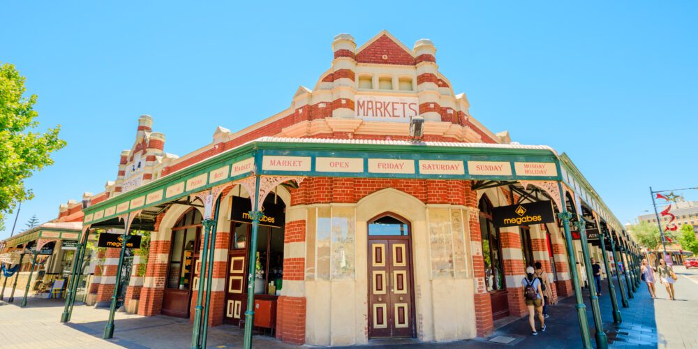 Historic building of the Fremantle Markets