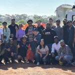 Curtin Volunteers! clean up the old Kalgoorlie golf course