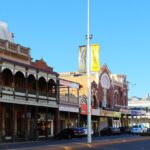 The main street of Kalgoorlie.