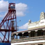 Two landmarks in the Kalgoorlie city centre.