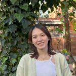 Carine Siew a Science and Engineering Student smiles on campus.