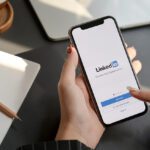 Accessing LinkedIn on a phone