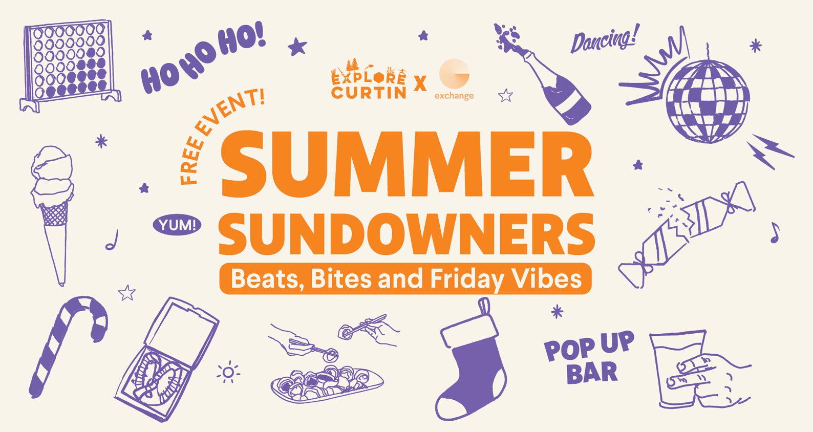 Summer Sundowners banner