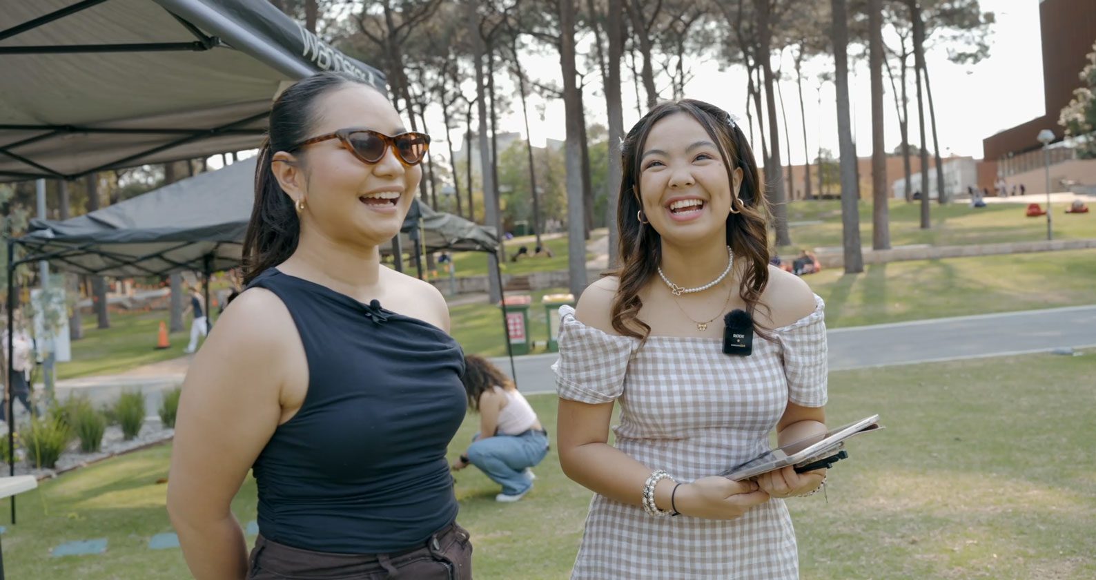 Celena and committee member of the Curtin Filipino Student Society.