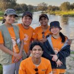 Curtin volunteers out in the field