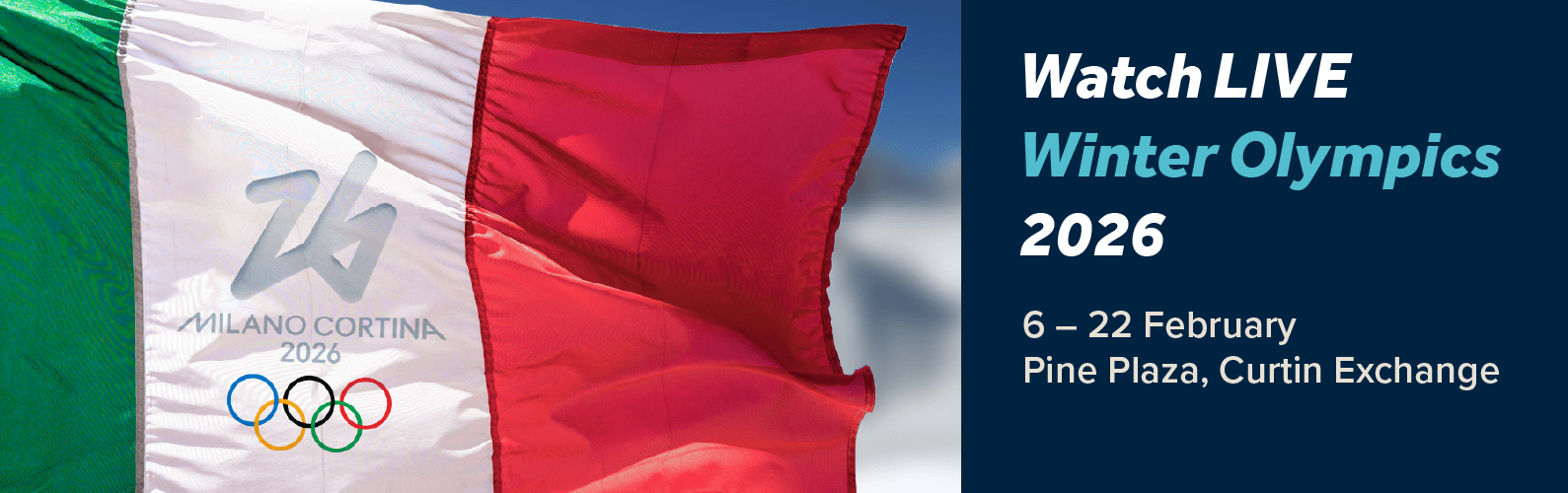 Watch the 2026 Winter Olympics live on campus