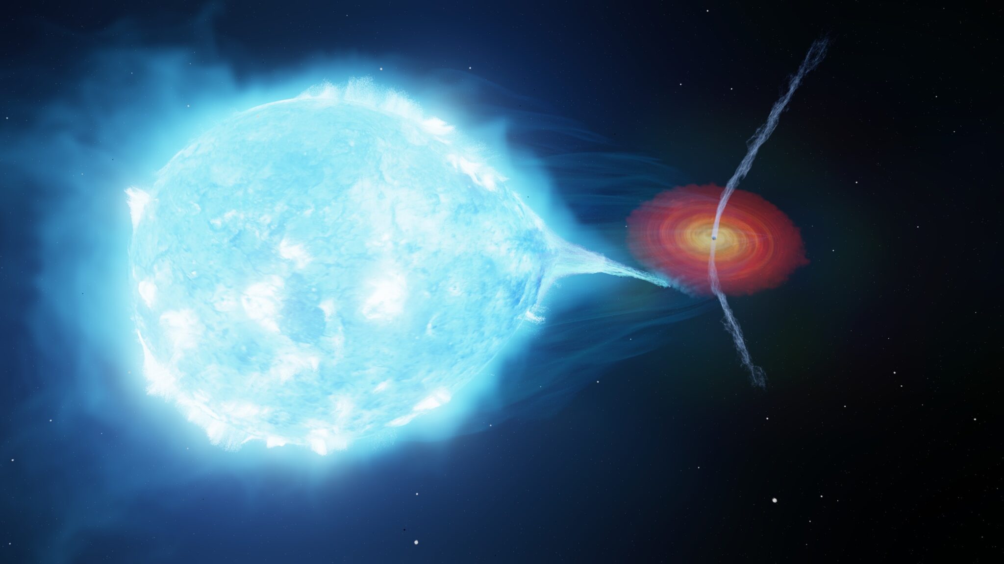Image for ‘Dancing jets’ from black hole reveal their immense power