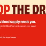 Lifeblook poster for appeal for donors