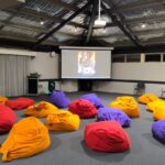 N2CKal Mentors host Movie Night at Graduates Hall