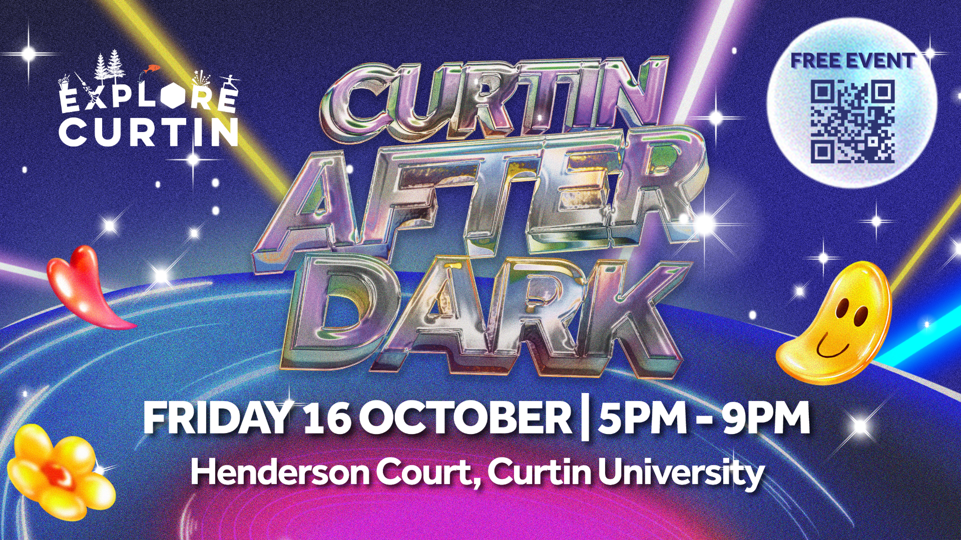 Image for Light up the night at Curtin After Dark