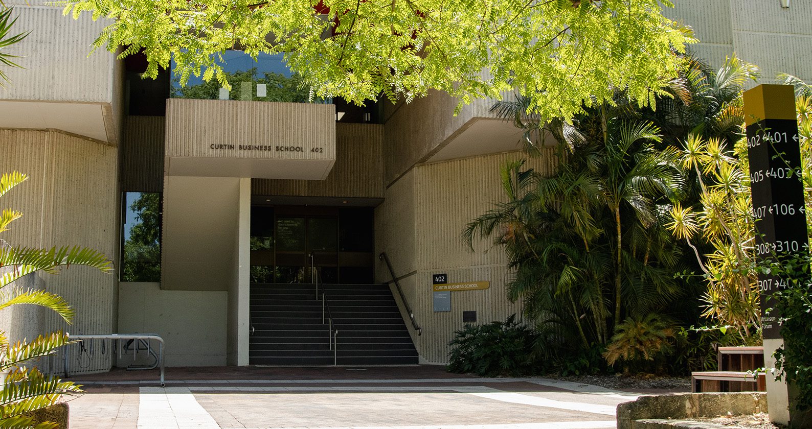 Building 402 on the Curtin Bentley Campus