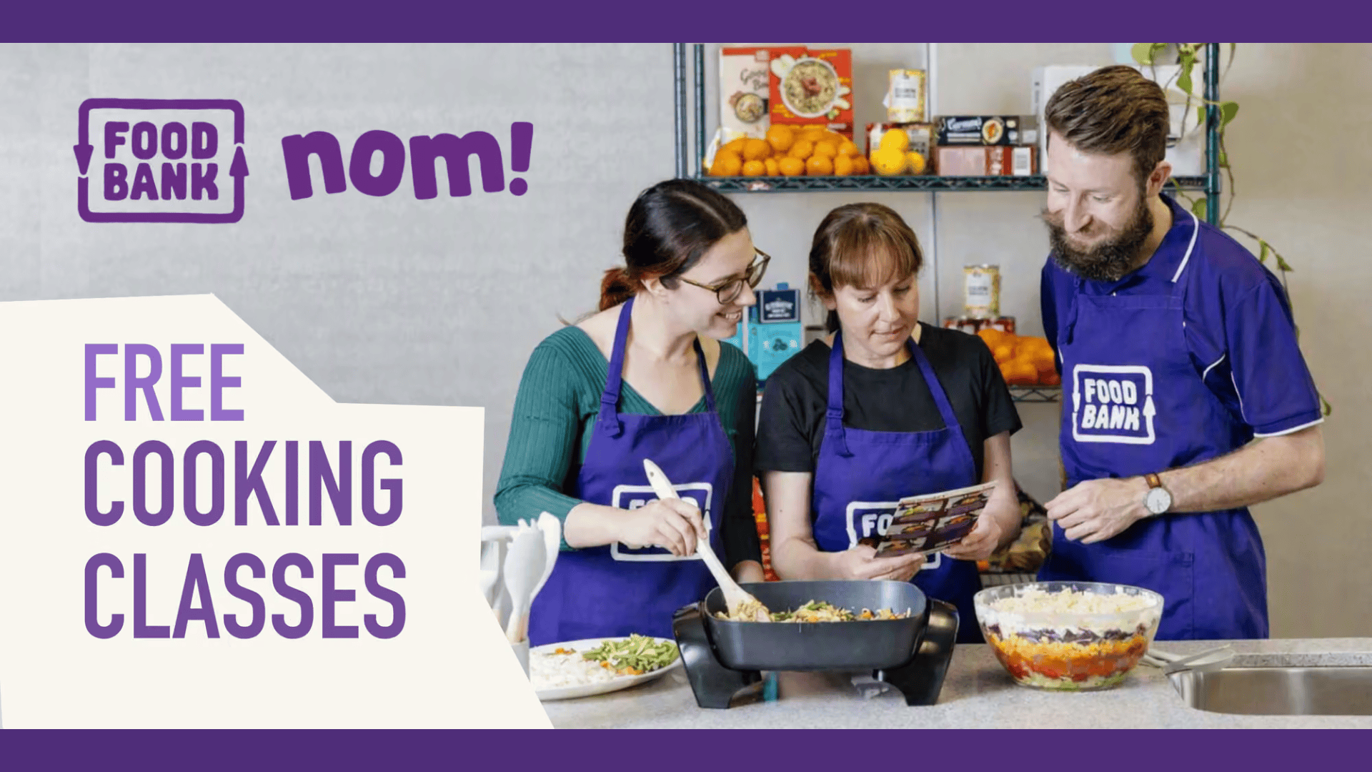 Image for Learn to cook, eat well and save money with Nom! Sessions