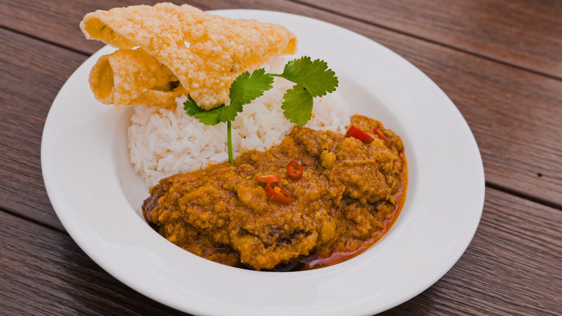 Image of a Malaysian dish from the Tav